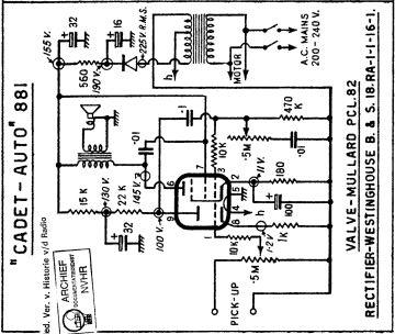 Alba Cadet Auto schematic circuit diagram